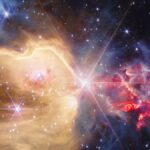 James Webb revela jatos estelares e estrelas em formação na nebulosa NGC 7129