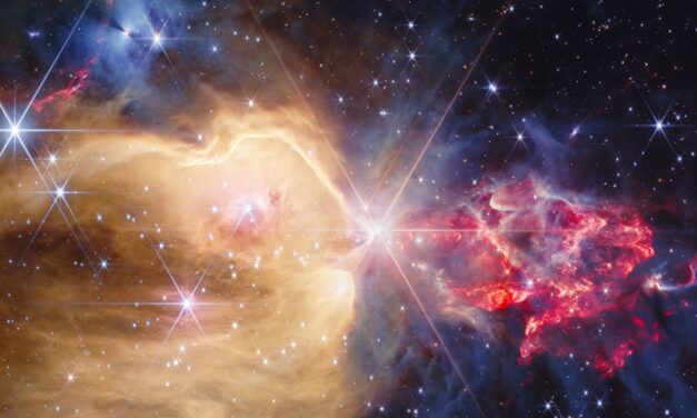 James Webb revela jatos estelares e estrelas em formação na nebulosa NGC 7129
