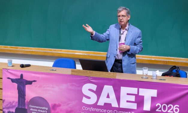 Nobel de Economia Michael Woodford esteve no Brasil e colaborou com Aloisio Araujo