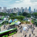 São Paulo chega a 2 mil ônibus elétricos em operação, superando capitais mundiais