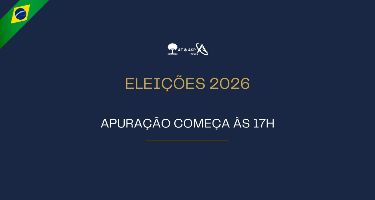 Eleições 2026 têm apuração iniciada às 17h neste domingo