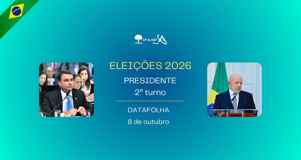 Datafolha: Flávio tem 52% e Lula, 48% dos votos válidos