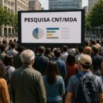 CNT/MDA aponta empate técnico entre Flávio e Lula na véspera da eleição
